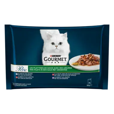 Emballage GOURMET® PERLE FILETTINES AVEC DES LÉGUMES