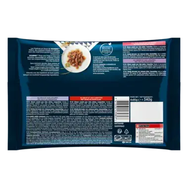 Dos d' Emballage GOURMET® PERLE FILETTINES AVEC DES LÉGUMES