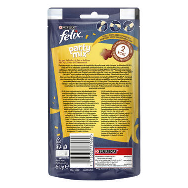 Felix® Snacks Geen toegevoegde kunstmatige kleurstoffen
