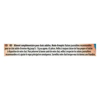 PURINA® FELIX® CRISPIES kattensnoep met zalm en forel