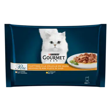 Emballage GOURMET® PERLE FILETTINES A LA VOLAILLE EN SAUCE
