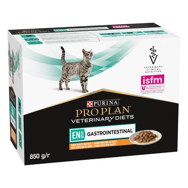 PRO PLAN® VETERINARY DIETS Feline EN St/Ox Gastrointestinal - Poulet en sauce