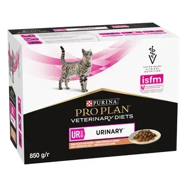 PRO PLAN® VETERINARY DIETS Feline UR St/Ox Urinary - Saumon en sauce
