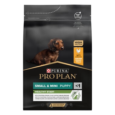 Verpakking PRO PLAN® Small & Mini Puppy Rijk aan Kip