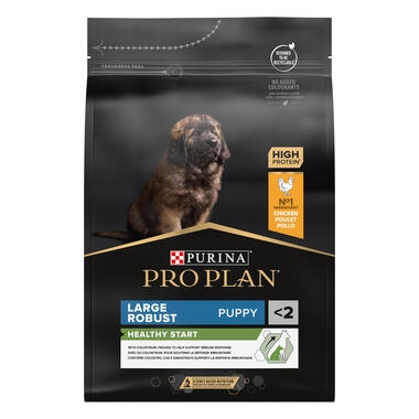 Verpakking PRO PLAN® Large Robust Puppy Rijk aan Kip