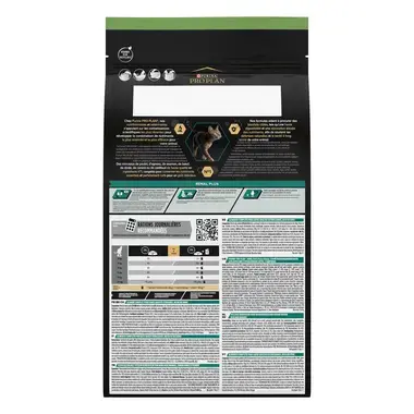Dos de l'emballage PRO PLAN® RENAL PLUS Sterilised Adult Riche en Dinde
