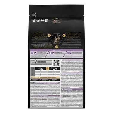  Achterzijde van de verpakking PRO PLAN® Healthy Start Kitten Rijk aan Kip