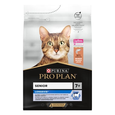PRO PLAN® LONGEVIS® Senior Cat Riche en Saumon