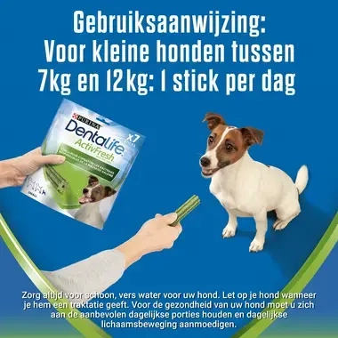 DentaLife® ActivFresh voor Kleine Honden (7-12kg) - kauwsticks