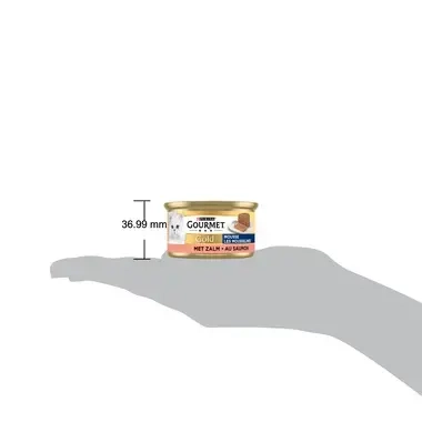GOURMET™ Gold Mousse met Zalm kattenvoer nat