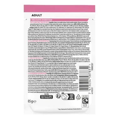 PRO PLAN® NUTRISAVOUR Adult Cat Delicate in Saus Rijk aan Oceaanvis