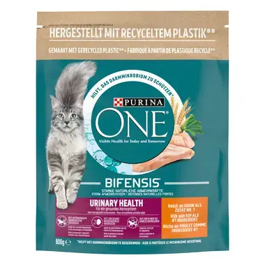 Purina ONE® Urinary Care Croquettes pour chat avec problème urinaire au poulet