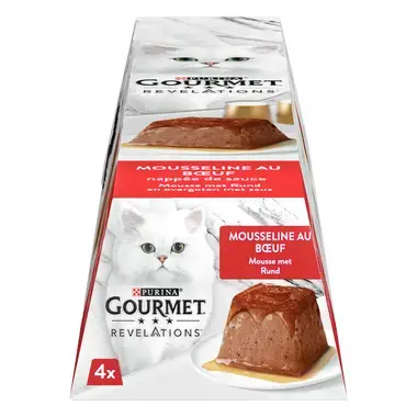 Emballage GOURMET® REVELATIONS® au Boeuf - Les Mousselines nappées de Sauce
