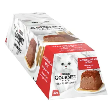Emballage GOURMET® REVELATIONS® au Boeuf - Les Mousselines nappées de Sauce