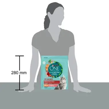 Verpakking Purina ONE® DualNature™ met Cranberry voor gesteriliseerde katten