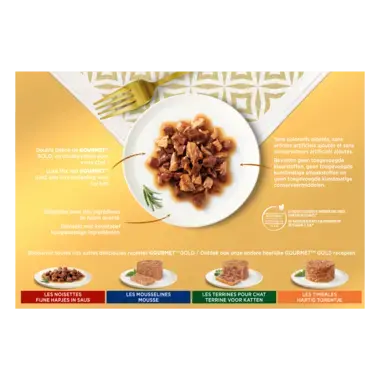 Découvrez les autres délicieuses recettes et variétés GOURMET GOLD