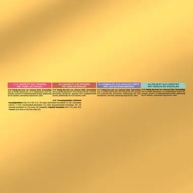 Achterkant Verpakking GOURMET® GOLD FIJNE MOUSSE MET GROENTEN
