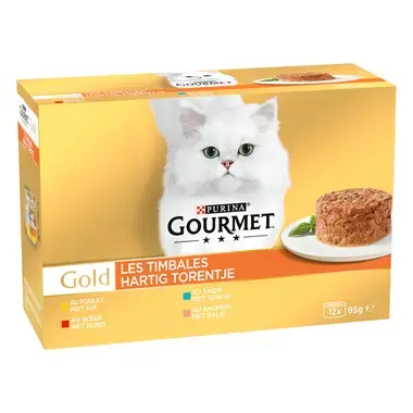 Emballage GOURMET® GOLD LES TIMBALES VIANDE