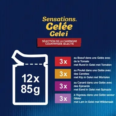 Felix Sensations Sélection de la Campagne en Gelée