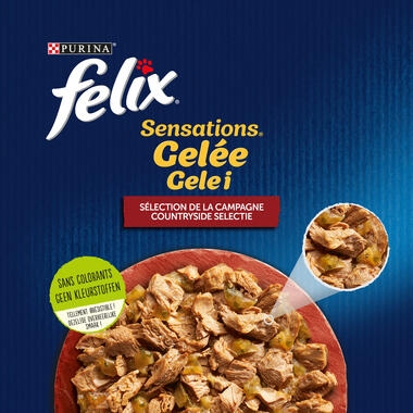 Felix Sensations Sélection de la Campagne en Gelée