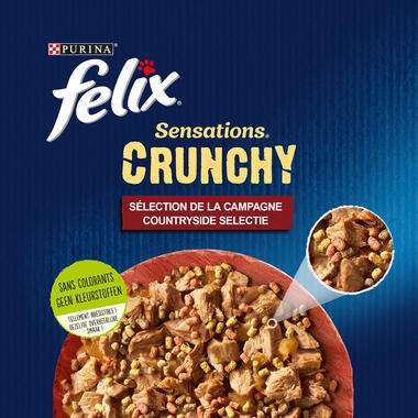 Felix Sensations Crunchy Sélection de la Campagne