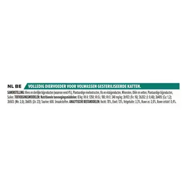 PURINA® PRO PLAN® Adult Sterilised Adult Eend in Saus