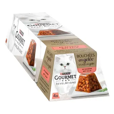 GOURMET® REVELATIONS® au Saumon - Bouchées en gelée