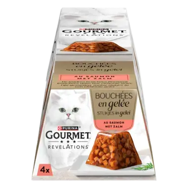 GOURMET® REVELATIONS® au Saumon - Bouchées en gelée