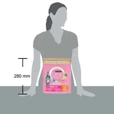 Croquettes pour chaton Purina ONE® Junior Riche en Poulet