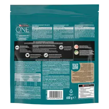 PURINA ONE® High Protein Riche en Poulet - Croquettes Chat