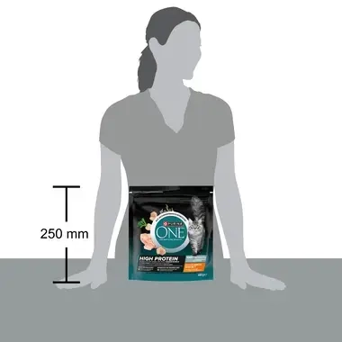 PURINA ONE® High Protein Riche en Poulet - Croquettes Chat