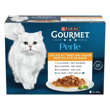 GOURMET™ Perle Les Filettines en Sauce - Sachets pour chat