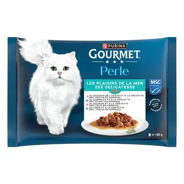 GOURMET™ PERLE Les Plaisirs de la Mer - Sachets pour chat