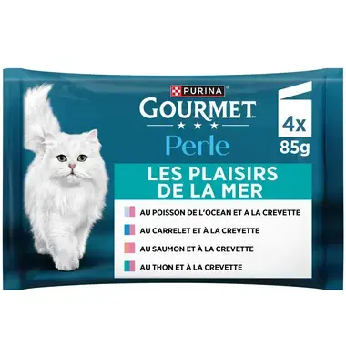 GOURMET™ PERLE Les Plaisirs de la Mer - Sachets pour chat