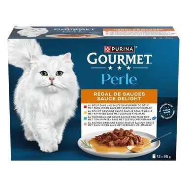 GOURMET™ PERLE Régal de Sauces - Sachets pour chat