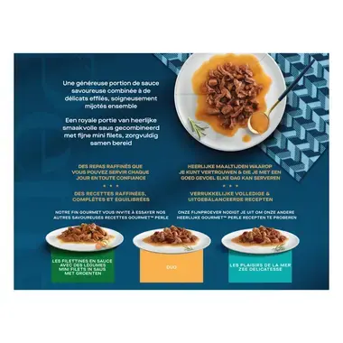 GOURMET™ PERLE Régal de Sauces - Sachets pour chat