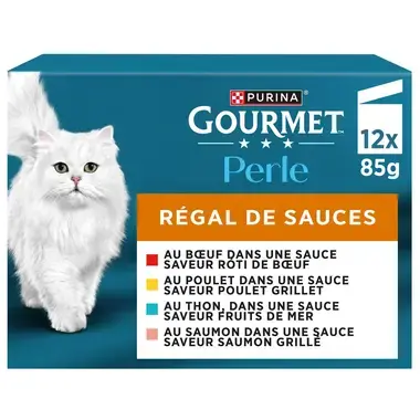 GOURMET™ PERLE Régal de Sauces - Sachets pour chat