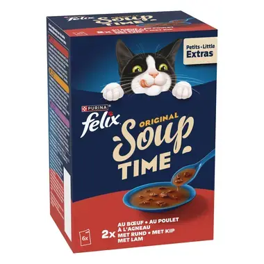 FELIX® - Sachets pour chat Soup’ - Sélection Campagne