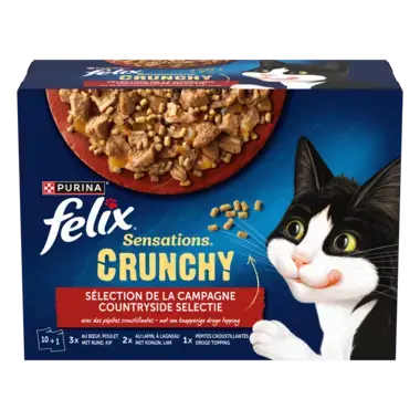FELIX® SENSATIONS Crunchy Countryside Selectie