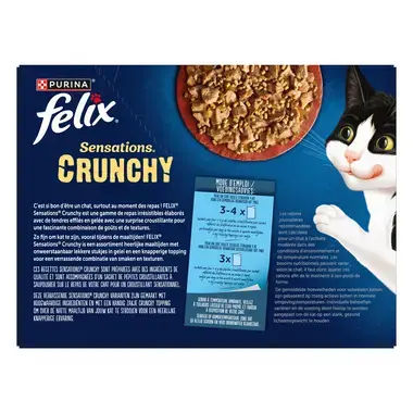 FELIX® SENSATIONS Crunchy Countryside Selectie