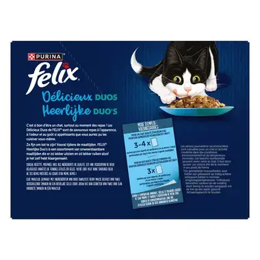 FELIX HEERLIJKE DUO'S Vis Selectie in Gelei