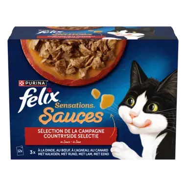 FELIX® SENSATIONS Sélection de Campagne en Sauce
