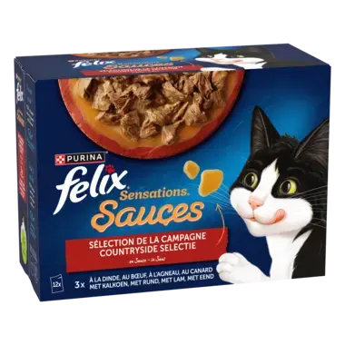 FELIX® SENSATIONS Sélection de Campagne en Sauce