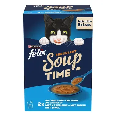 FELIX® - Sachets pour chat Soup’ Succulent - Sélection Poisson