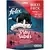 Emballage PURINA® FELIX® PLAYTUBES Goût de Dinde et de Jambon Snacks pour chat