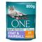 Emballage Purina ONE® Coat & Hairball: Croquettes chat anti boules poils