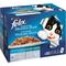 Emballage PURINA® FELIX® DELICIEUX DUOS Sélection de Poissons en Gelée Sachet fraîcheur pour chat