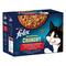 Emballage PURINA® FELIX® SENSATIONS Crunchy Sélection de la Campagne Repas pour chat