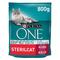 Emballage Purina ONE® Sterilcat Croquettes pour chat stérilisé au bœuf et blé