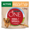 Een zak hondenvoeding PURINA ONE® Mini/Small <10kg Active